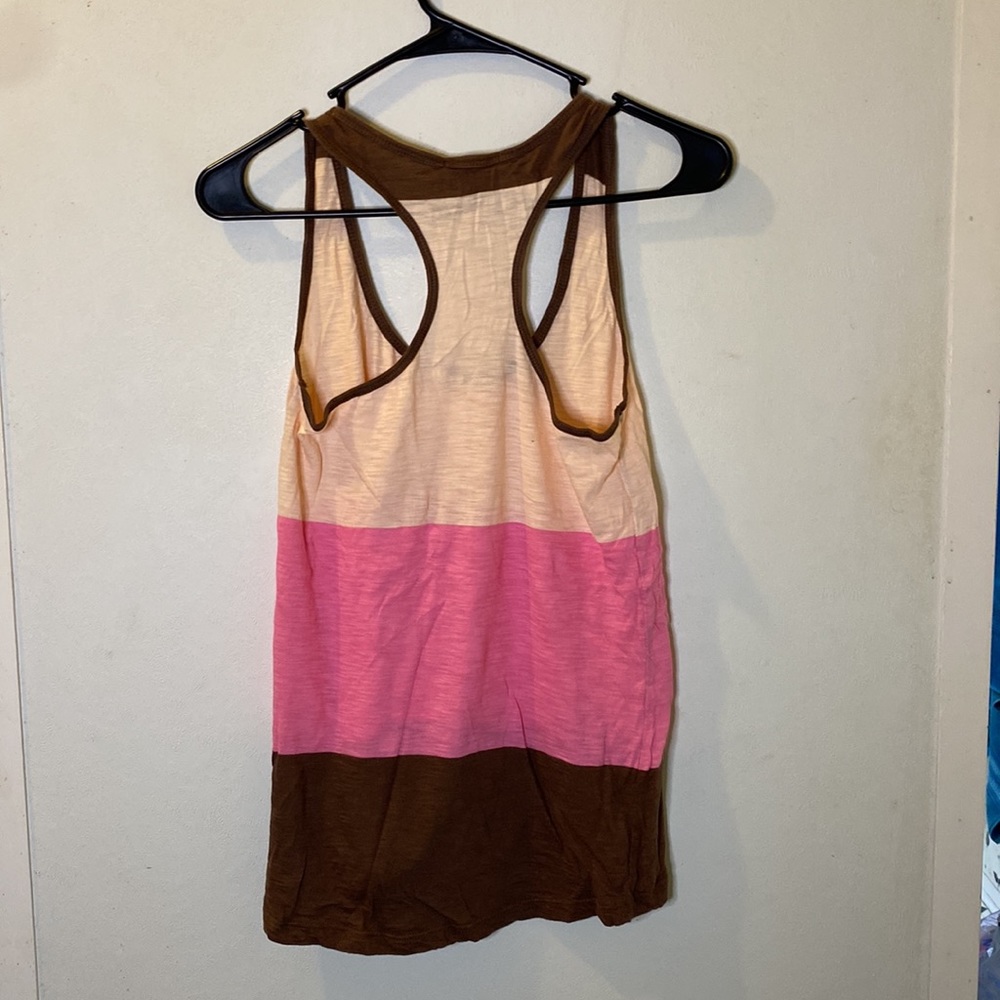 Neapolitan Racer Back Flowy Tank - Picture 3 of 3